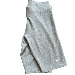 Nike Biker Shorts Sz S Grey 10" Activewear‎ Athleisure Sporty